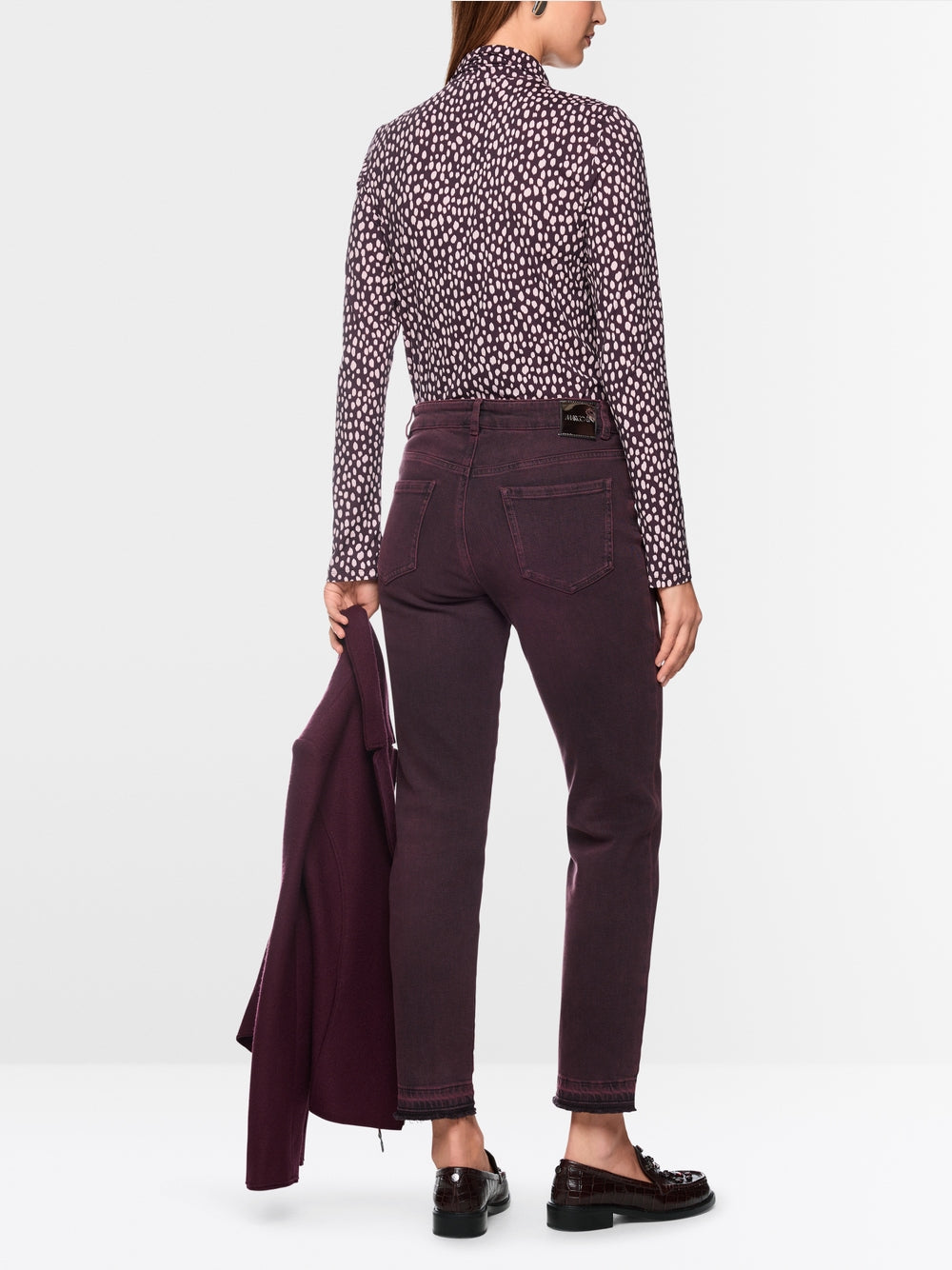 Marc Cain Wine SILEA Slim-Fit Jeans