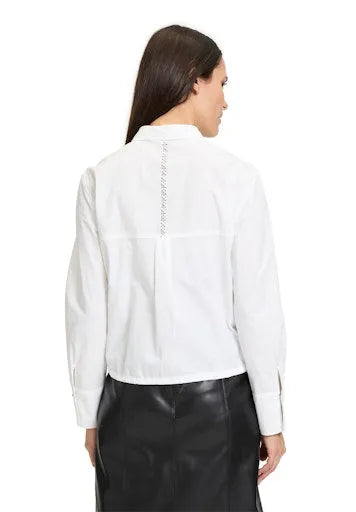 Betty Barclay crystal collar blouse 8812 1050