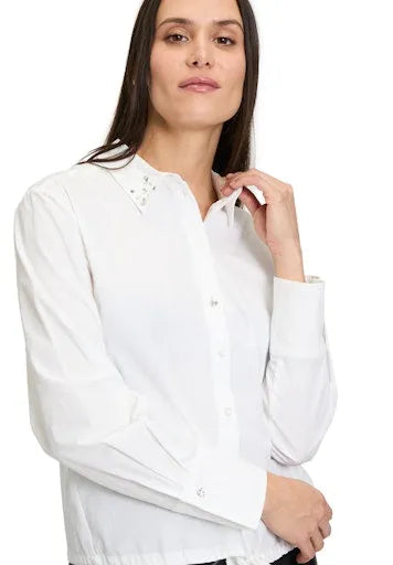 Betty Barclay crystal collar blouse 8812 1050