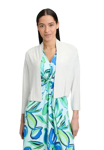 Betty Barclay white short open cardigan 2466 1820