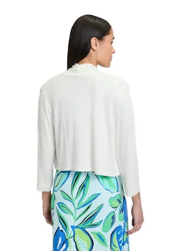 Betty Barclay white short open cardigan 2466 1820