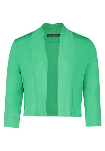 Betty Barclay green short open cardigan 2466 1820