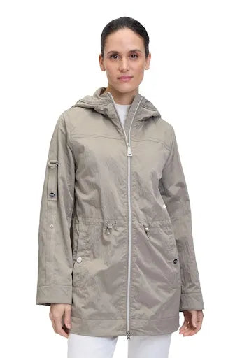Betty Barclay tie waist outdoor jacket