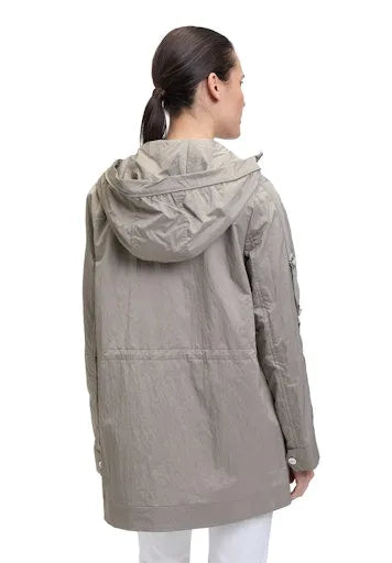 Betty Barclay tie waist outdoor jacket