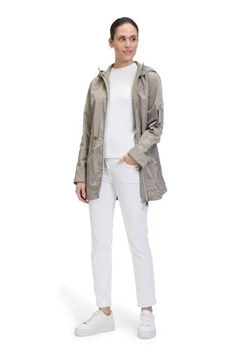 Betty Barclay tie waist outdoor jacket
