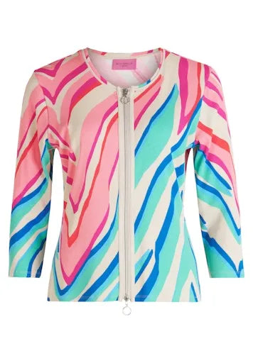 Betty Barclay zipped cardigan 2267 8098