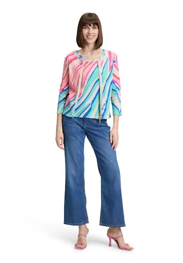 Betty Barclay zipped cardigan 2267 8098