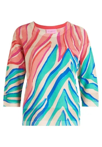 Betty Barclay patterned sweater 5166 8112