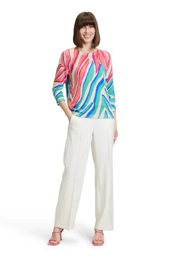 Betty Barclay patterned sweater 5166 8112
