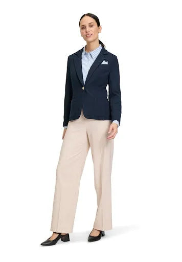 Betty Barclay stripe handkerchief jacket