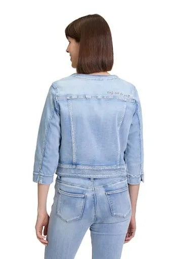 Betty Barclay 3/4 sleeve denim jacket