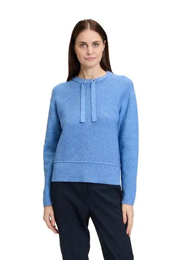 Betty Barclay tie neck sweater 5140 8026