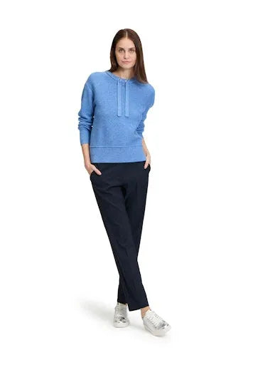 Betty Barclay tie neck sweater 5140 8026