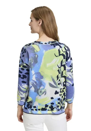 Betty Barclay patterned sweater 5168 8115