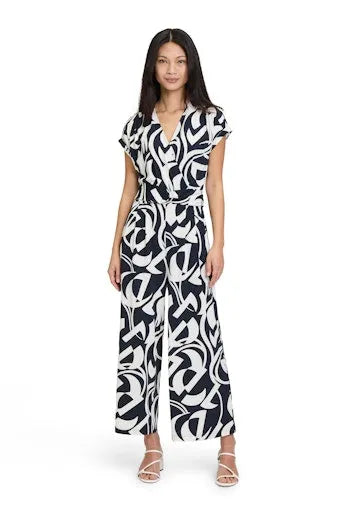 Betty Barclay graphic print jumpsuit 6051 1313