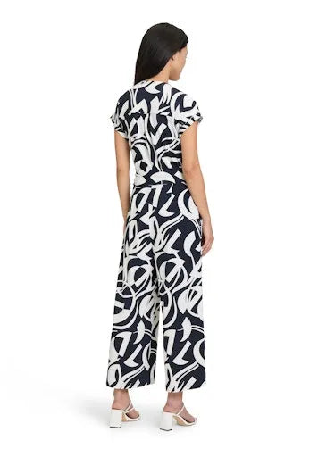 Betty Barclay graphic print jumpsuit 6051 1313