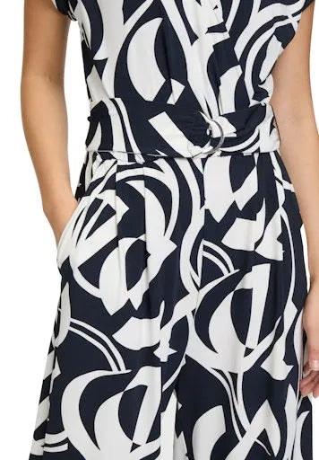 Betty Barclay graphic print jumpsuit 6051 1313