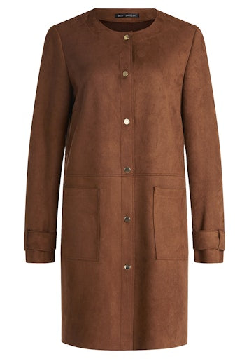 Betty Barclay faux suede long jacket 4604 1178