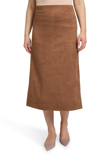 Betty Barclay faux suede skirt 9454 1673