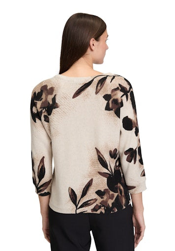 Betty Barclay floral print sweater 5296 1559