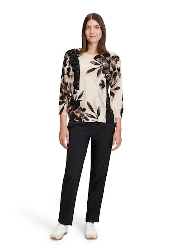 Betty Barclay floral print sweater 5296 1559