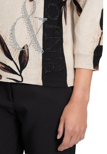 Betty Barclay floral print sweater 5296 1559