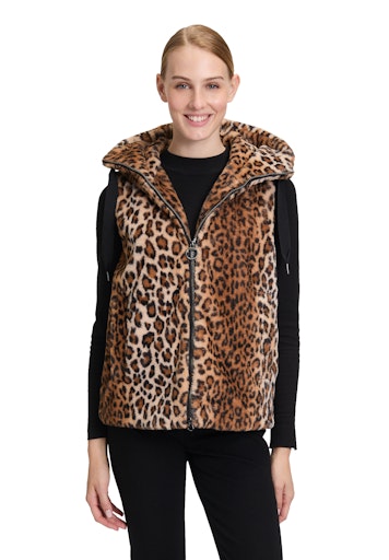 Betty Barclay animal print gilet 7992 1541