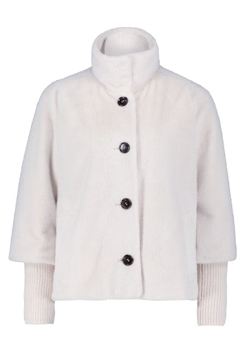 Betty Barclay faux fur knit outdoor jacket 7996 2003