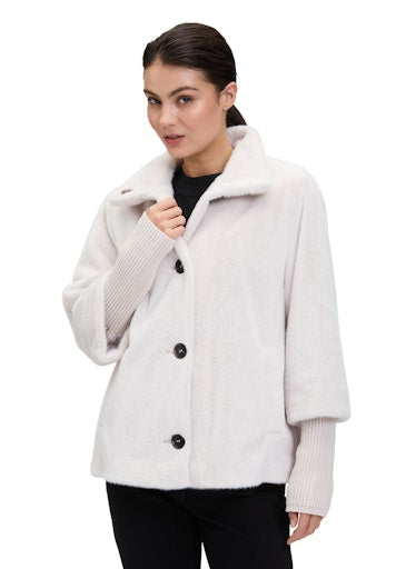 Betty Barclay faux fur knit outdoor jacket 7996 2003