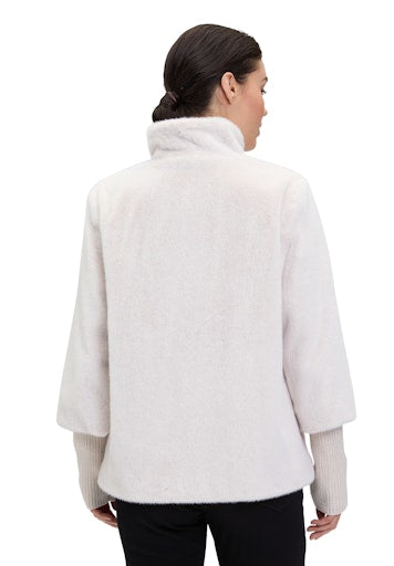 Betty Barclay faux fur knit outdoor jacket 7996 2003