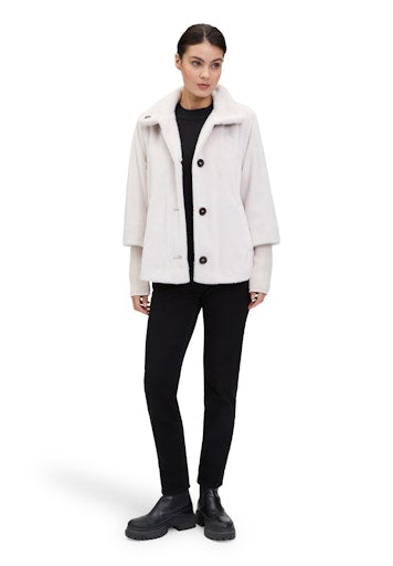 Betty Barclay faux fur knit outdoor jacket 7996 2003