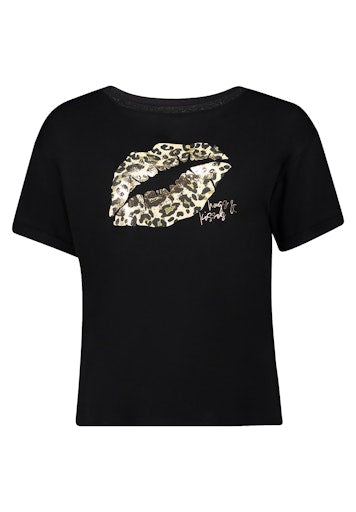 Betty Barclay animal print lips t-shirt 2355 8285