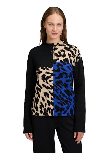 Betty Barclay animal patterned sweater 5281 1439