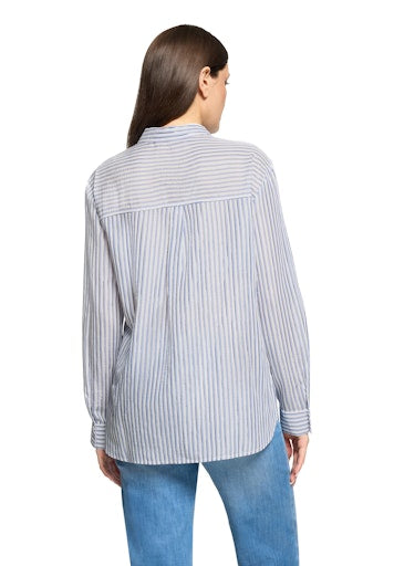 Betty Barclay Blue & White Striped Shirt