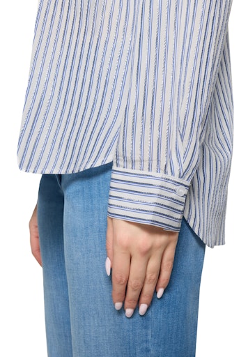Betty Barclay Blue & White Striped Shirt