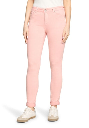 Betty Barclay Pink Skinny 7/8 Mid-Rise Jeans