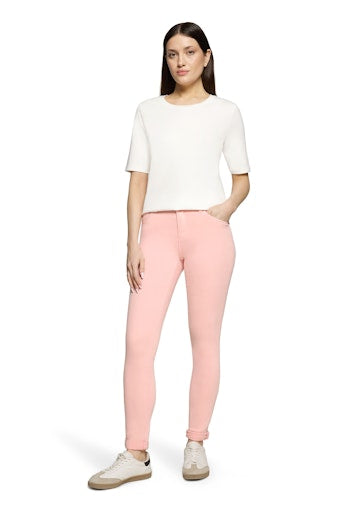 Betty Barclay Pink Skinny 7/8 Mid-Rise Jeans