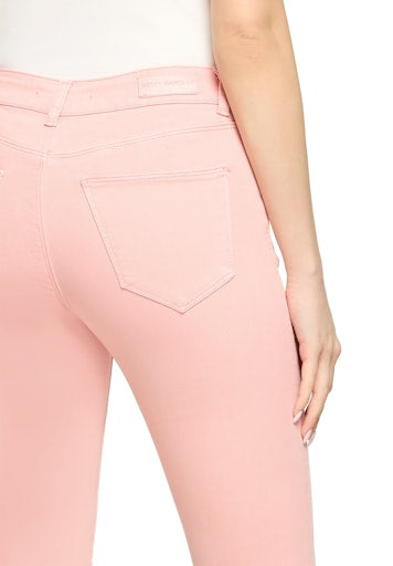 Betty Barclay Pink Skinny 7/8 Mid-Rise Jeans