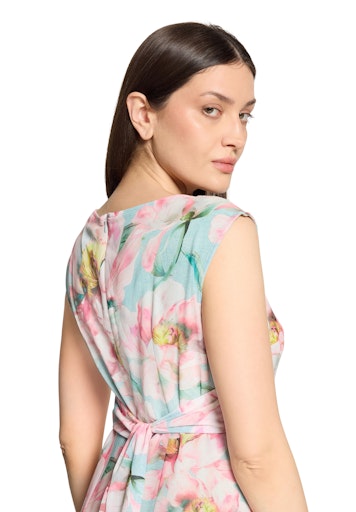 Betty Barclay Mint Floral Print Figure Skimming Midi Dress 18431844