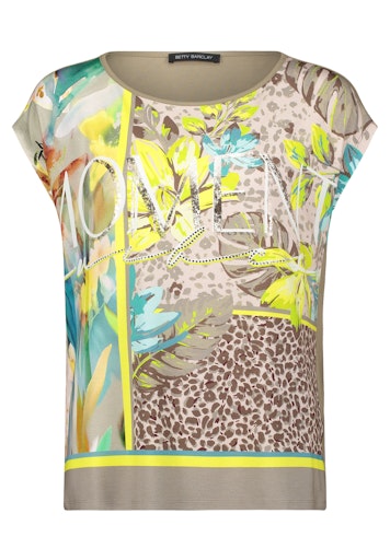 Betty Barclay Beige Floral T-Shirt