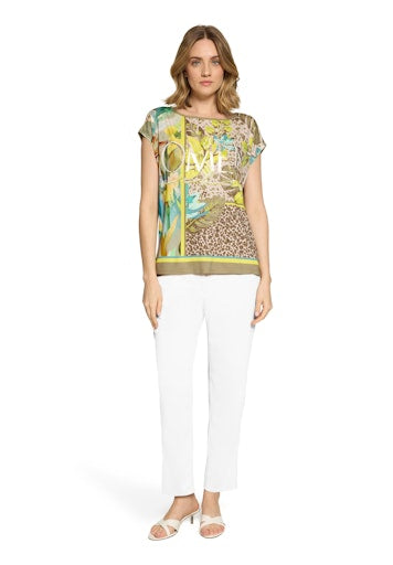 Betty Barclay Beige Floral T-Shirt