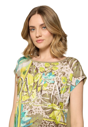 Betty Barclay Beige Floral T-Shirt