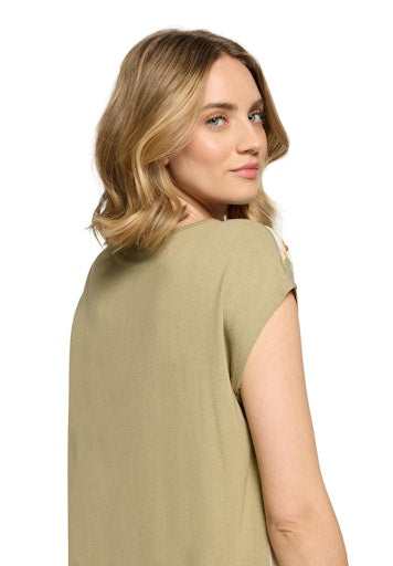 Betty Barclay Beige Floral T-Shirt