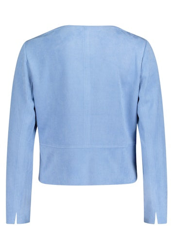 Betty Barclay Azure Faux Suede Round Neck Jacket 47031673