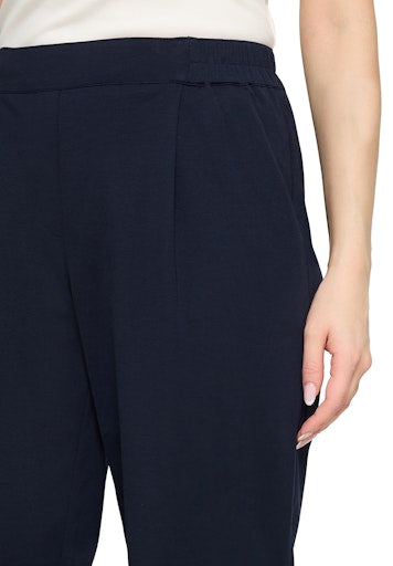 Betty Barclay Dark Blue 7/8 Casual Trousers