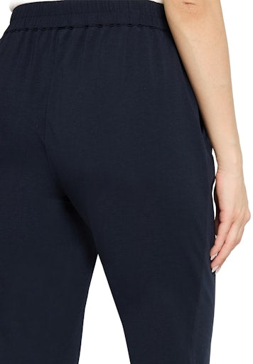 Betty Barclay Dark Blue 7/8 Casual Trousers