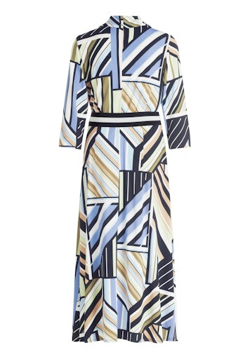 Betty Barclay Black & Green Midi Dress