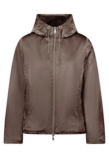Betty Barclay Brown Reversible Hooded Jacket