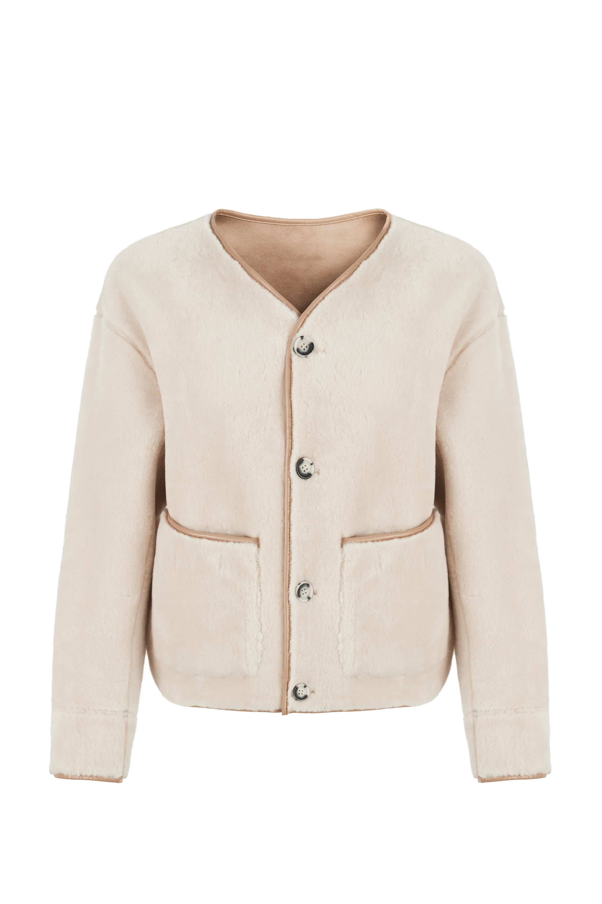 Urbancode collarless reversible jacket BJ20010