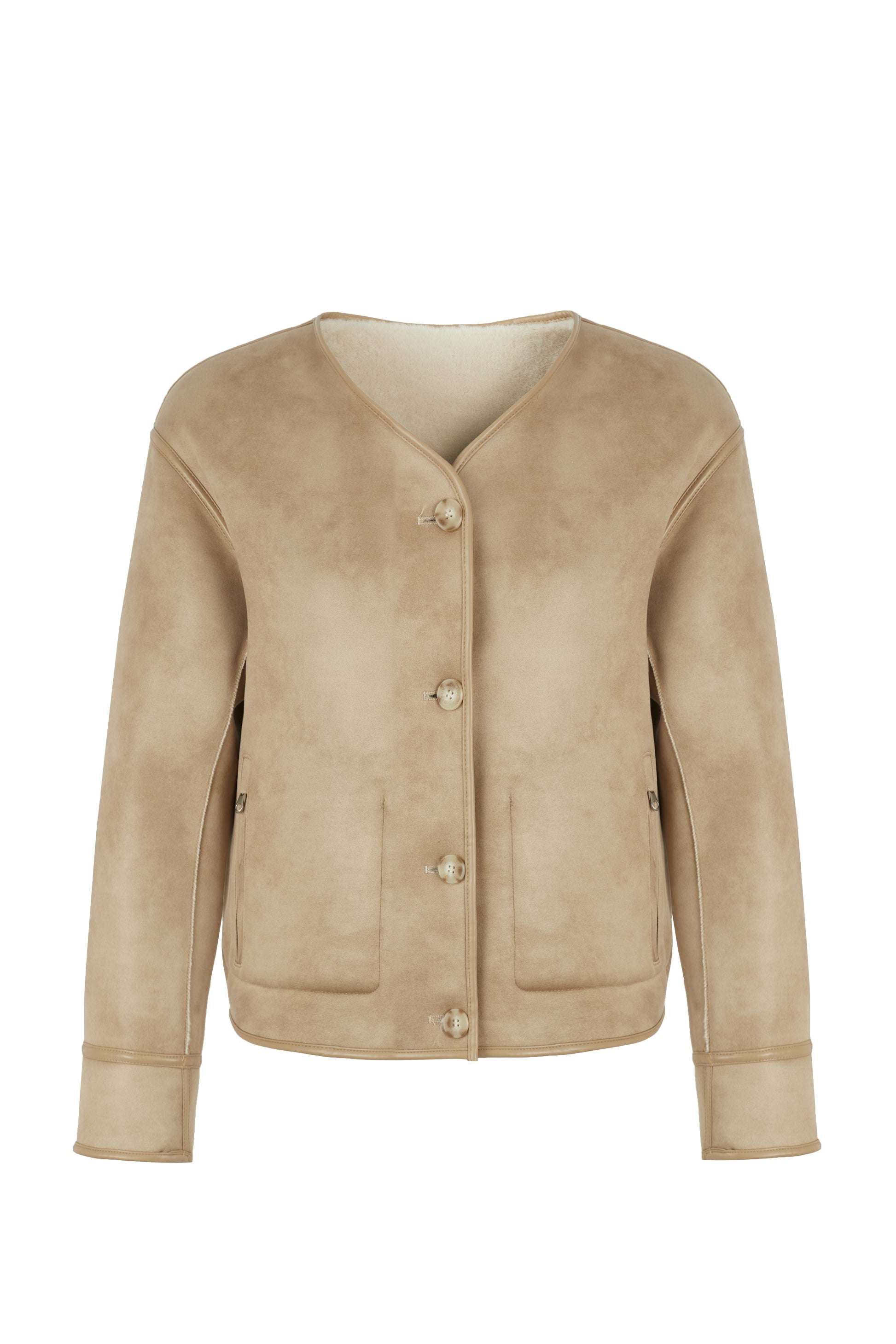 Urbancode collarless reversible jacket BJ20010